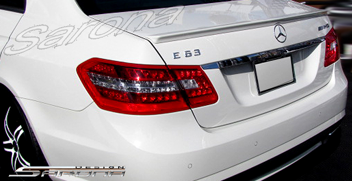Custom Mercedes E Class Trunk Wing  Sedan (2010 - 2016) - $289.00 (Part #MB-061-TW)